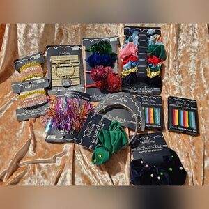 Packed Party Hair Accessories Scrunchies Bobby Pins Hair Ties Headband